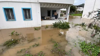Bodrum sular altında kaldı