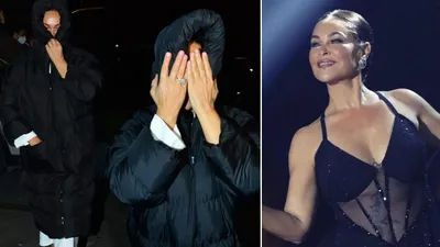 Hülya Avşar'ın zor anları! Yüzünü kapatarak kaçtı