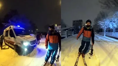 Avcılar'dan Firuzköy'e kadar kayarak gitmişti: O anları anlattı