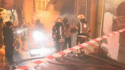 İstanbul'da korkutan yangın