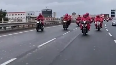 Yemek Sepeti kuryeleri eylemde