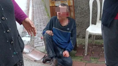 Öldüresiye dövüp evinin önüne bıraktılar