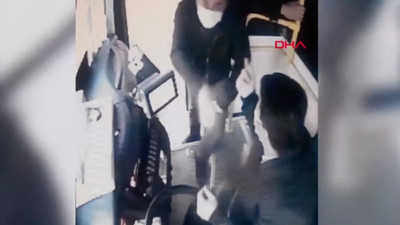 Baba-oğul şehir magandaları kamerada! Ortalığı savaş alanına çevirdiler