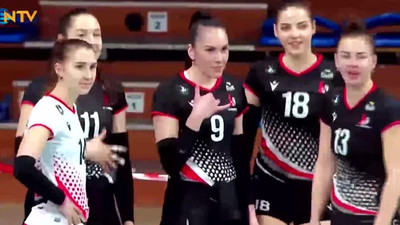 Ukraynalı voleybolcu dansıyla gündeme geldi