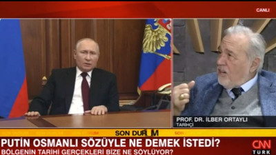 İlber hoca, Putin'e tarih dersi verdi!