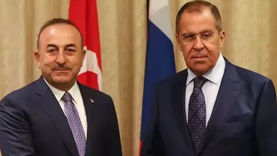 Bakan Çavuşoğlu, Lavrov ile görüştü