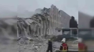Rus ordusu okulu yerle bir etti!