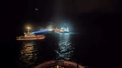 Çanakkale Boğazı'nda bir gemi karaya oturdu