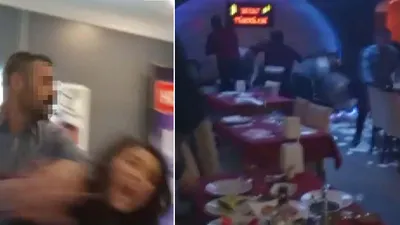 Türkü evi savaş alanına döndü! Şişeler, sandalyeler havada uçuştu