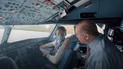 Erdoğan ve pilotlar arasında dikkat çeken diyalog