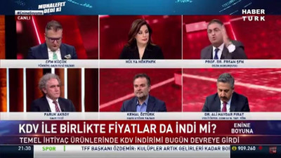 Ersan Şen'den Cem Küçük'e canlı yayında soğuk duş