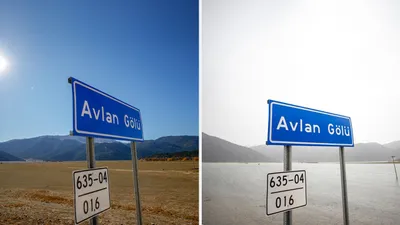 Kurumaya yüz tutmuş Avlan Gölü, yağışlarla yeniden hayat buldu