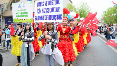 Çocuklar Sarıyer'de barış için yürüyecek