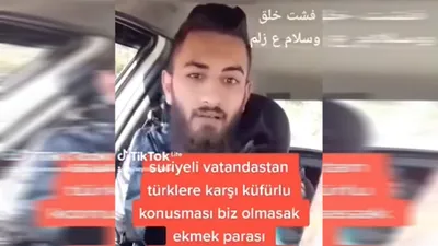 Suriyeli sığınmacı ''Suriyeliler ülkelerine dönsün'' diyenlere küfür edip hakaret yağdırdı