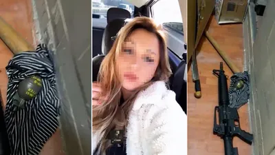 Hanımağa'nın evinden M16 tüfeği ve el bombası çıktı