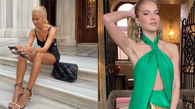 Burcu Esmersoy’un göğüs dekolteli pozuna beğeni yağdı