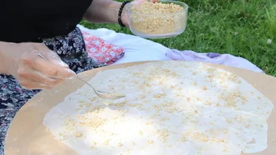 Giresun'da bayramların vazgeçilmezi: Fındıklı burma tatlısı