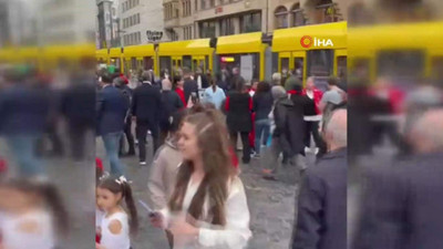 Türklere saldıran PKK yandaşları gözaltında