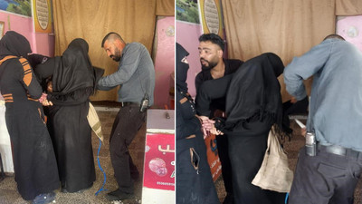 Canlı bomba iki kadın yakalandı