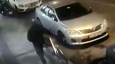 Bisikletli sapık tahliye edildi