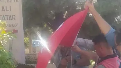 Ali Tatar'ın mezarına saldırı