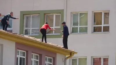 Okul çatısında dehşet! 8'inci sınıf öğrencisi intihara kalkıştı