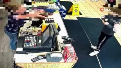 12 yaşındaki çocuktan benzin istasyonunda silahlı soygun