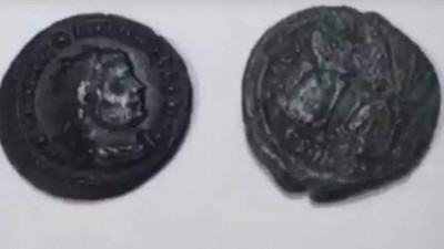 İzmir'de Roma sikkeleri ele geçirildi