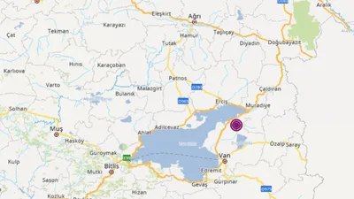 Van'da 4,4 ve 3,8 büyüklüğünde deprem