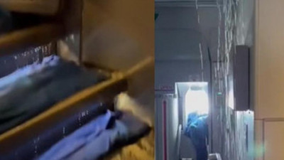 Yolcu uçağında panik anları: Havadaki uçağı su bastı