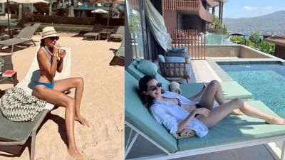 Ünlü isimler tatilde: İşte ünlülerin plaj pozları