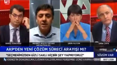 Canlı yayında 'Sayın Öcalan'' skandalı