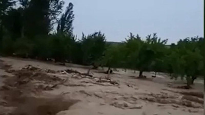 Niğde'de sağanak yağış sele dönüştü