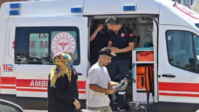Diyarbakır'da 13 katlı binada yangın