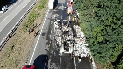 Anadolu Otoyolu İstanbul yönü 3.5 saat sonra trafiğe açıldı