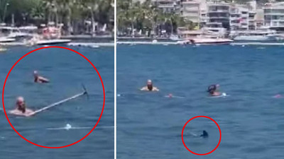 Marmaris'in eli paspas sopalı kahramanı: ''O balığı 2 gündür takipteydim''
