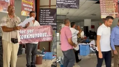 Esnaf, iş yerini davul, zurna eşliğinde Erdoğan’ı protesto ederek kapattı