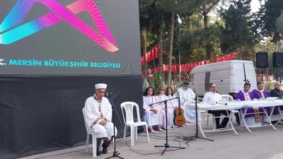 Barışın ve hoşgörünün şehri Mersin'de Ruhani dinlerin temsilcileri 24. kez bir arada