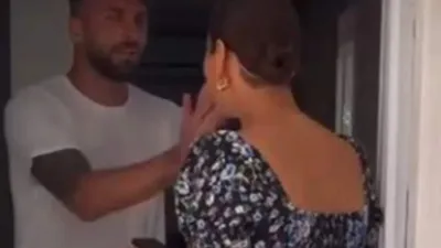 Eşinden Ebru Şancı'ya ortalığı karıştıran ''şaka'' tokadı