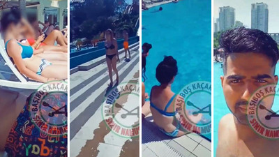 Bir yabancı uyruklu sapık daha! Havuz sapığı ifşa oldu