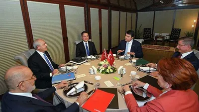 6'lı masada iki parti birbirine girdi