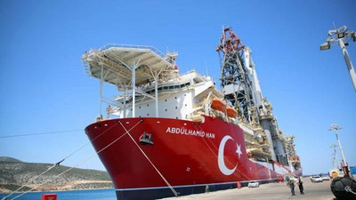 Abdülhamid Han sondaj gemisi denize iniyor