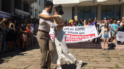 ODTÜ'de eylem var! Öğrenciler ayaklandı