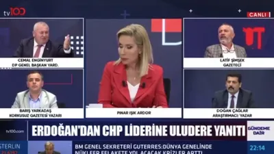 Canlı yayında kavga! Cemal Enginyurt ile Latif Şimşek birbirine girdi