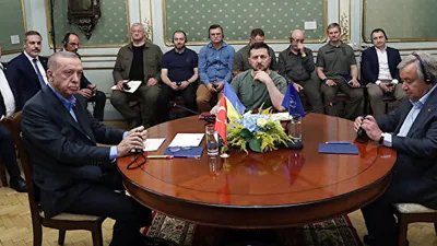 Dünyanın gözü Ukrayna'daydı: Üçlü zirve sonrası önemli açıklamalar