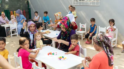 Mersin Büyükşehir'in Atgirmez Kadın ve Çocuk Atölyesi'nde yok yok