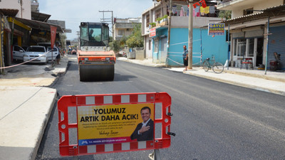 Mersin Büyükşehir Belediyesi, memnuniyet verici yol çalışmalarına devam ediyor