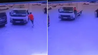 İnanılmaz görüntü İstanbul'dan! Camdan içeri atladı ve bir faciayı önledi