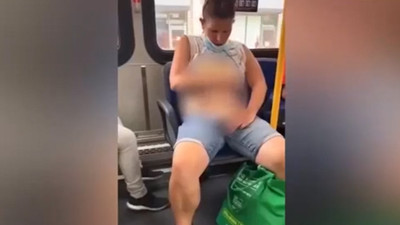 Metroda şortunu indirip öyle bir şey yaptı ki... Bu kadarına da pes!