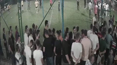 Halı saha savaş alanına döndü